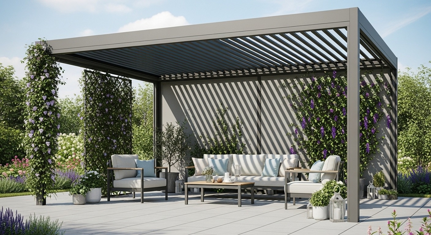 Yapay zekadan kafe tente görseli